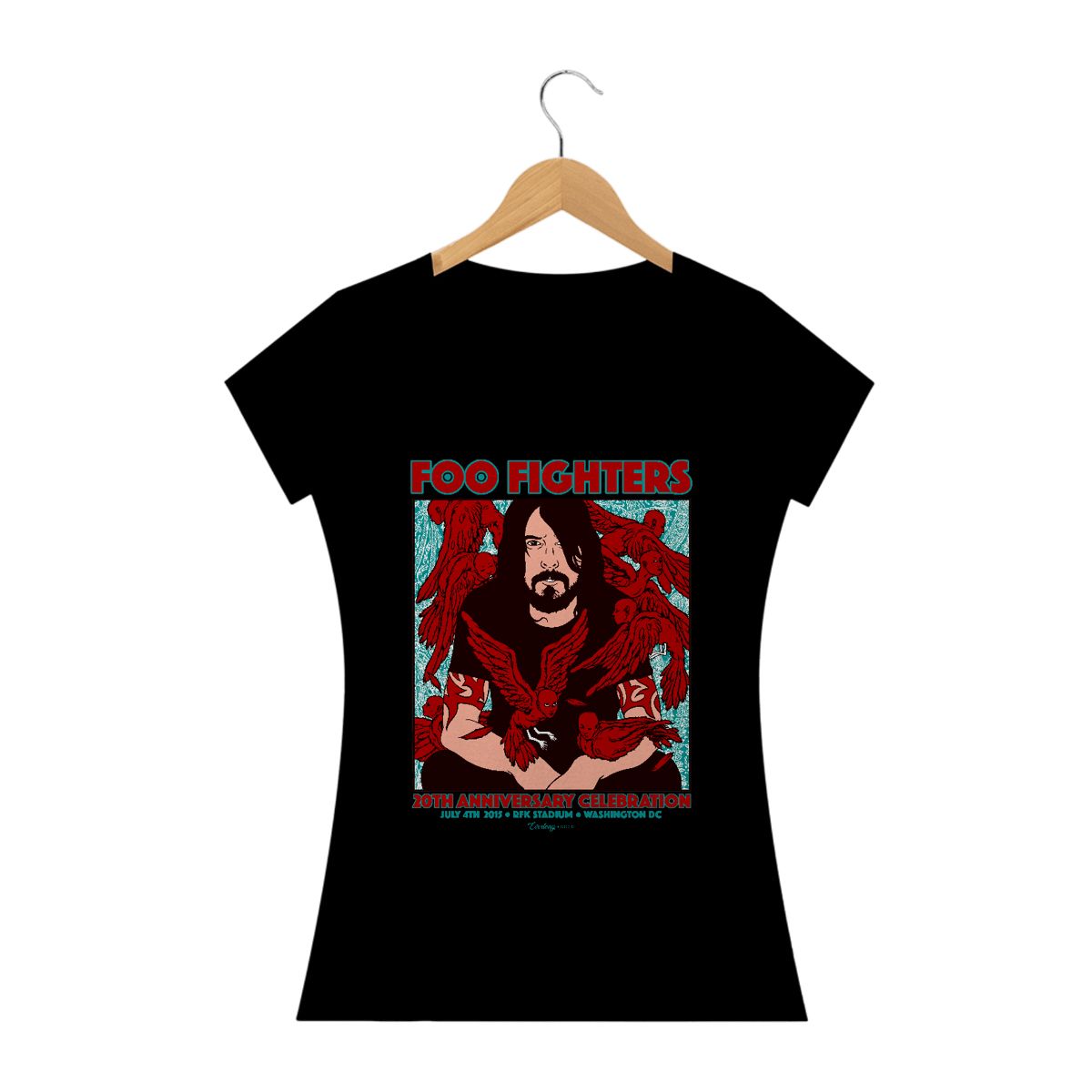 Nome do produto: Camiseta Baby Long -  20TH ANNIVERSARY