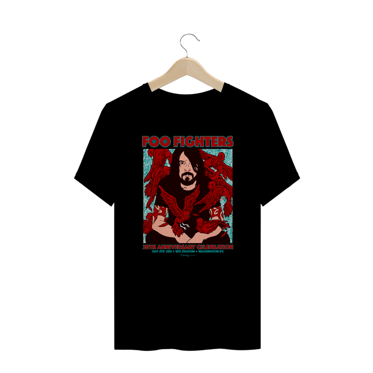 Nome do produto: Camiseta Plus Size - 20TH ANNIVERSARY