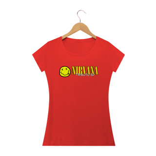 Nome do produto Camiseta Baby Long -  Nirvana Tributo SP