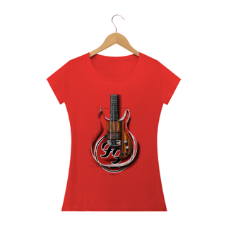 Nome do produto Camiseta Baby Long - Ampeg, Dan Armstrong