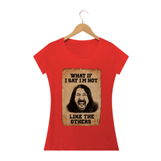 Nome do produto Camiseta Baby Long - Im not like the others