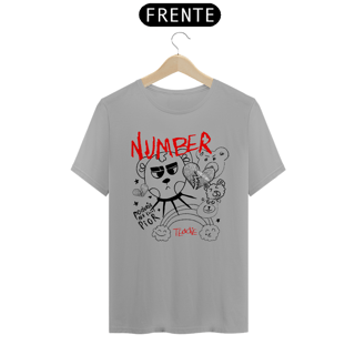 Nome do produto Number Teddie + So Damn Pop -Camiseta PODERIA SER bem PIOR