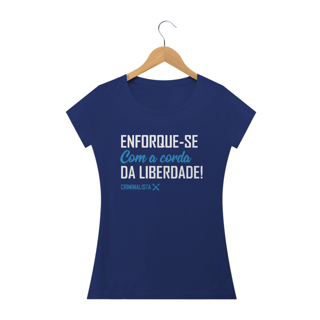 Nome do produto Camiseta enforque-se com a corda da liberdade