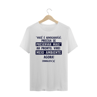 Nome do produto camiseta meio ambiente