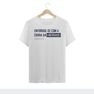 Nome do produto Camiseta enforque-se com a corda da liberdade II