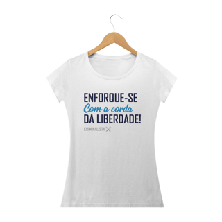 Nome do produto Camiseta enforque-se com a corda da liberdade