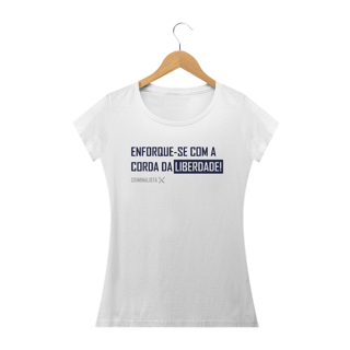 Nome do produto Camiseta enforque-se com a corda da liberdade II