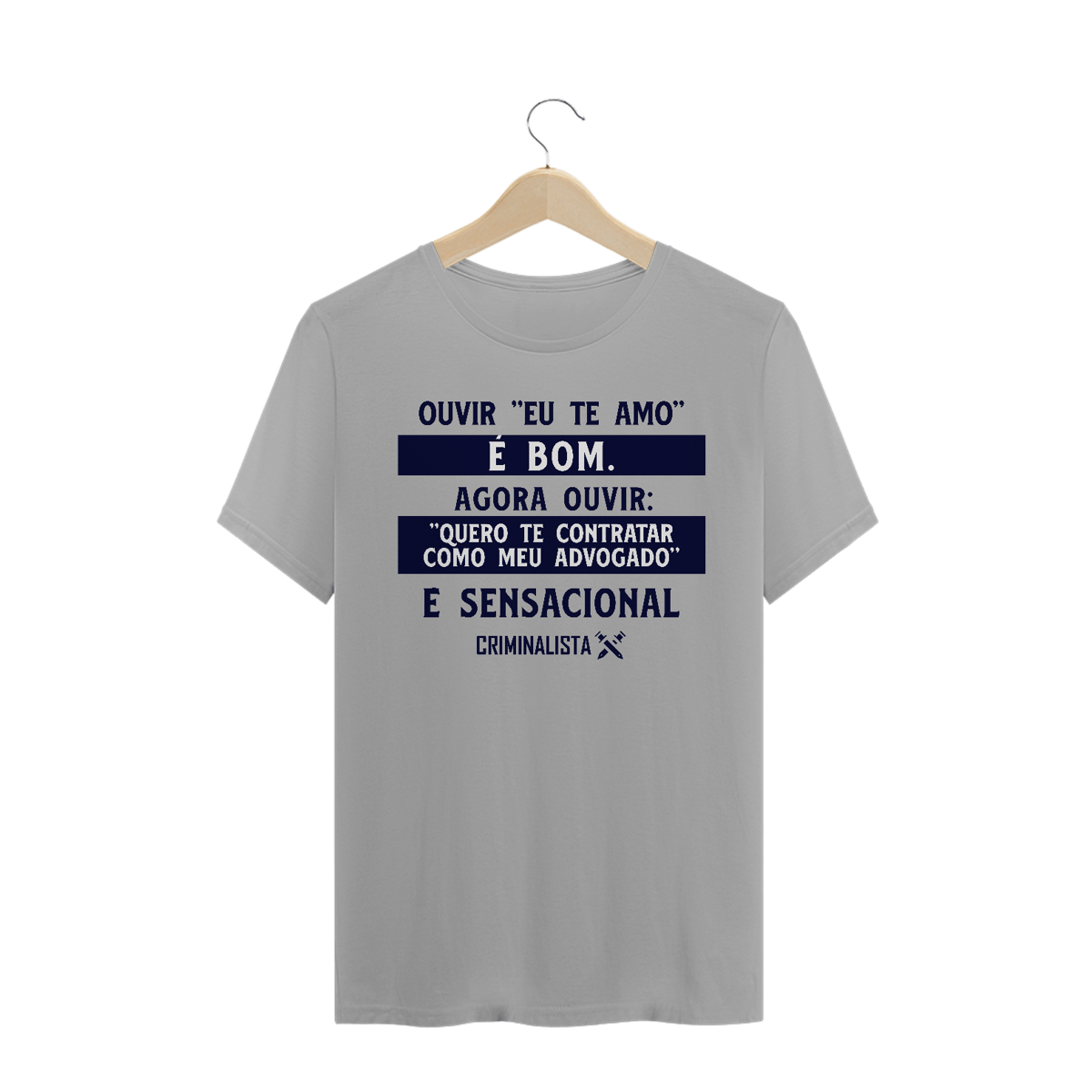 Nome do produto: Camiseta ouvir eu te amo é bom