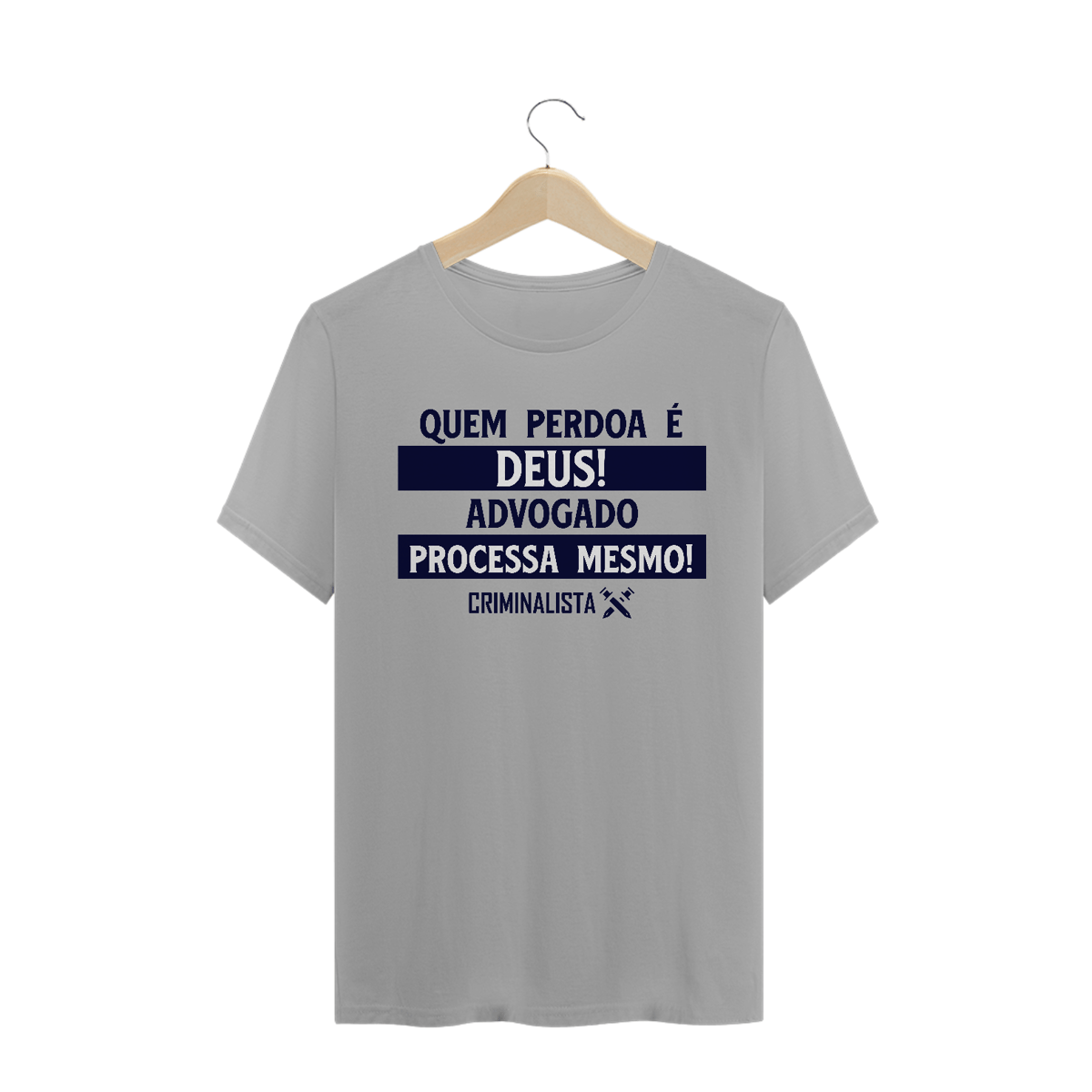 Nome do produto: Camiseta quem perdoa é Deus