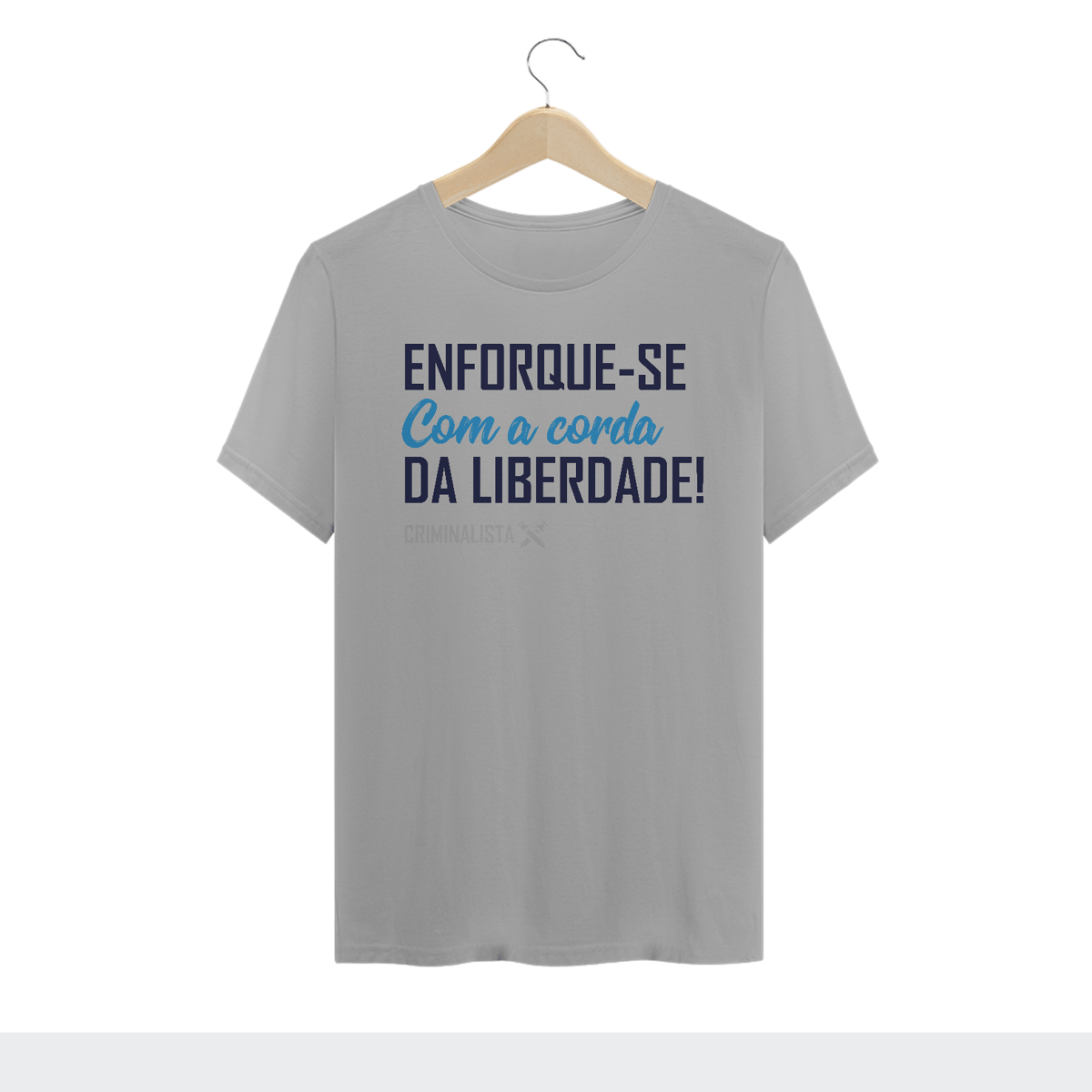 Nome do produto: Camiseta enforque-se com a corda da liberdade
