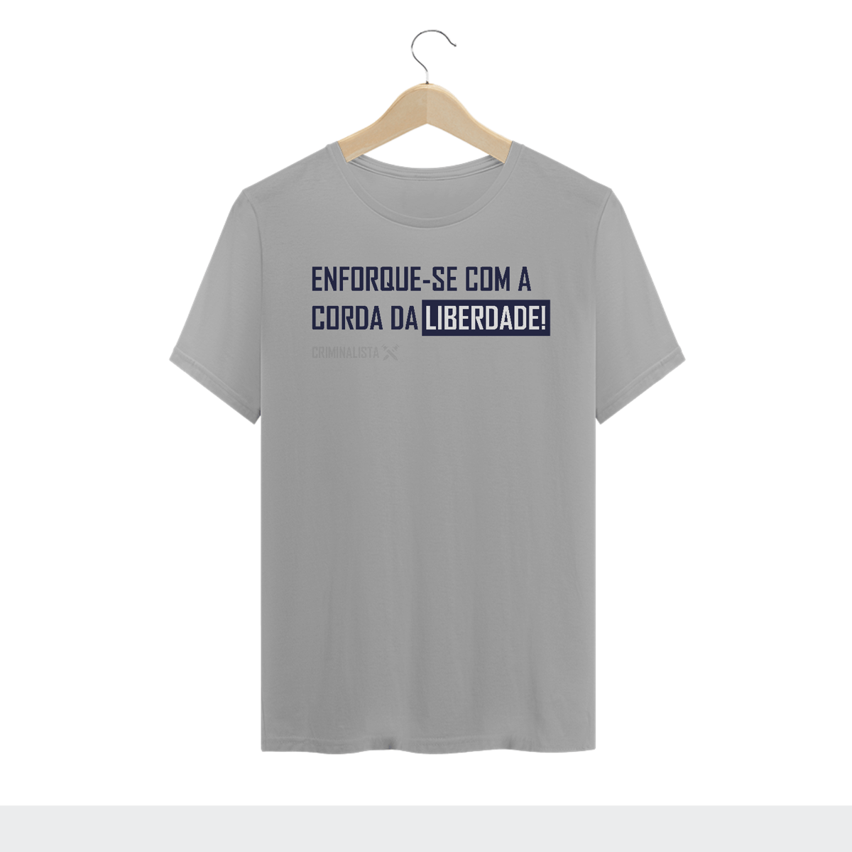Nome do produto: Camiseta enforque-se com a corda da liberdade II