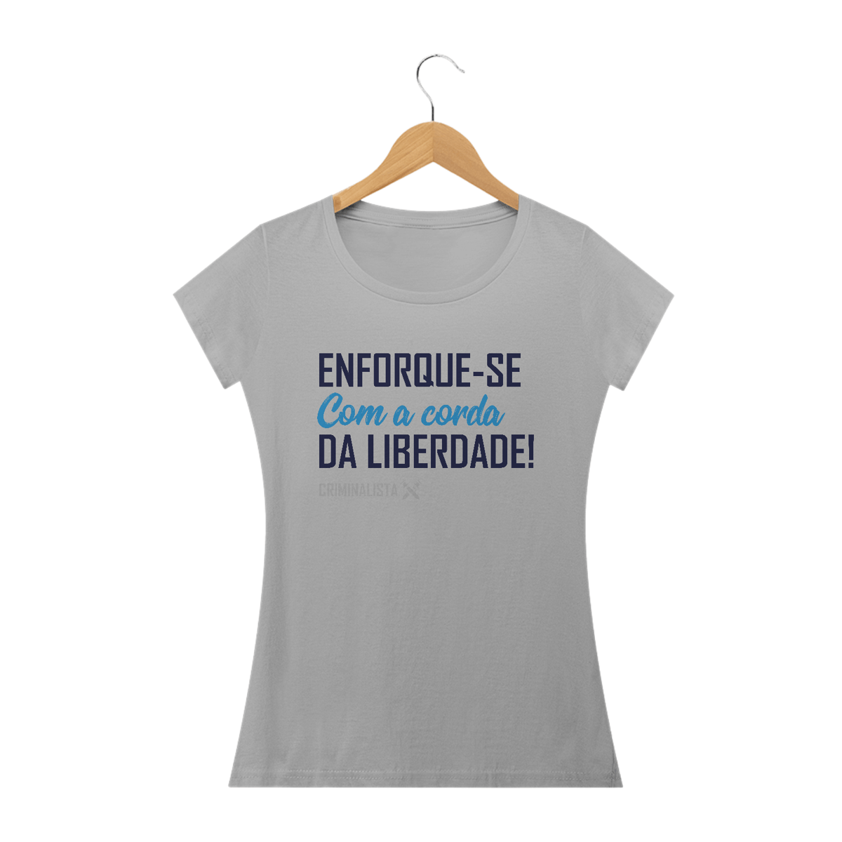 Nome do produto: Camiseta enforque-se com a corda da liberdade