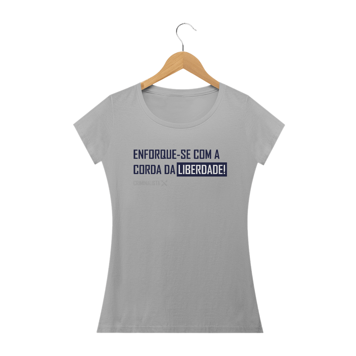 Nome do produto: Camiseta enforque-se com a corda da liberdade II