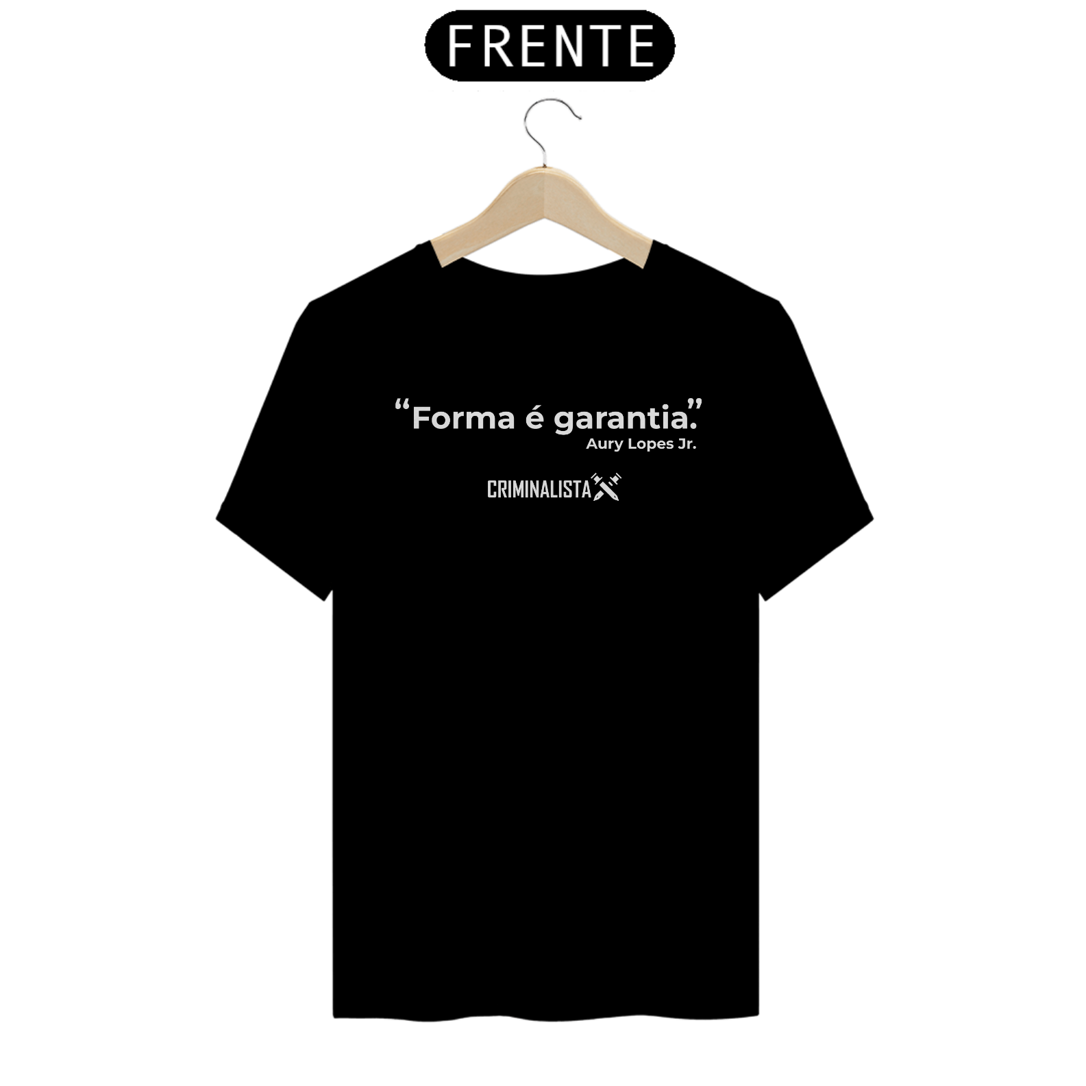 Camiseta Masculina Forma é Garantia