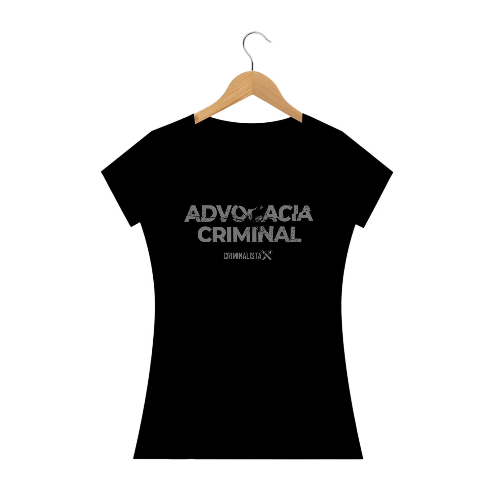 Camiseta Feminina Advocacia Criminal 02