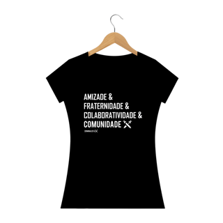 Nome do produto Camiseta Feminina Comunidade