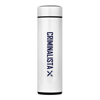 Nome do produto Garrafa Térmica Criminalista X Azul 