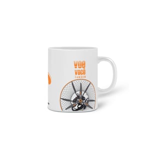 Nome do produto Caneca  No Ar cor - Branca 