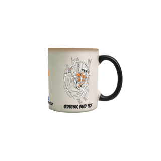 Nome do produto  Caneca No Ar cor - preta