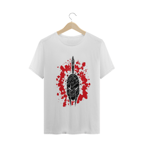 Camisa Branca Elmo Espartano