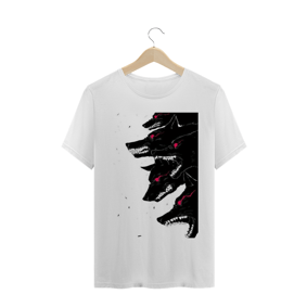 Camisa Branca wolf Masculina 