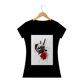 Camisa Feminina Caveira  