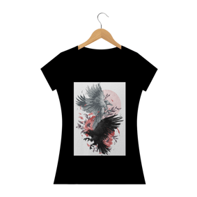 Camisa Pássaros Feminina  