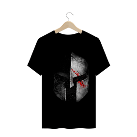  Camisa elmo espartano Preta  Masculina