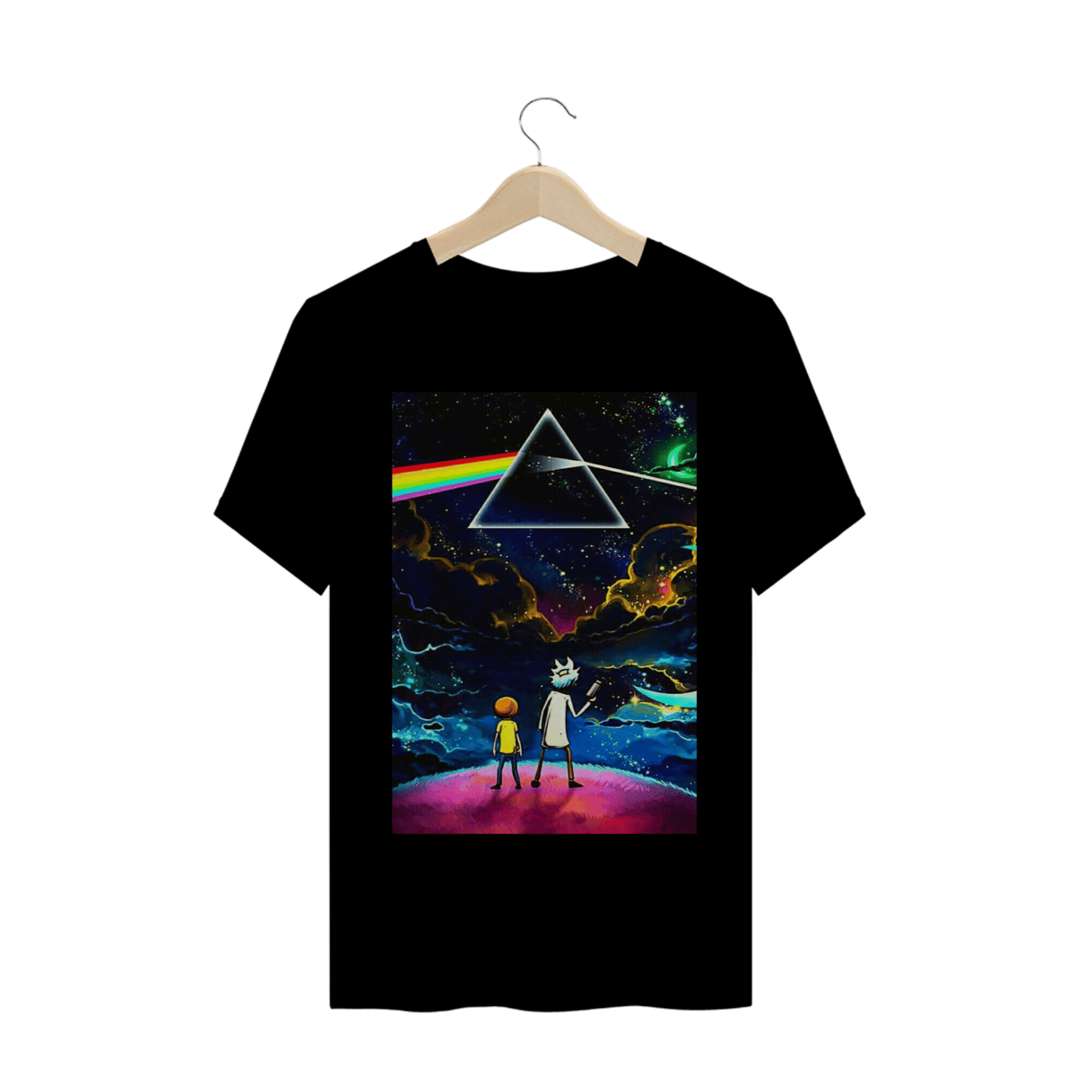 Nome do produto: Camisa Masculina Rick and Morty 