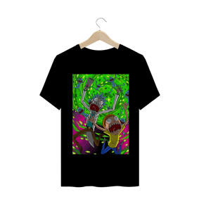 Camisa Masculina Rick e Morty