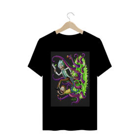 Camisa Masculina Rick e Morty
