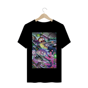 Camisa Masculina Rick e Morty