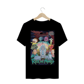 Camisa Masculina Rick e Morty