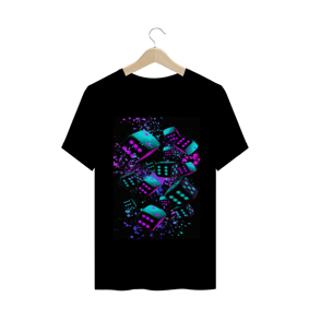Camisa Masculina Dice Art