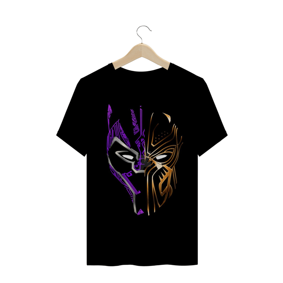 Nome do produto: Camisa Masculina Black Panther