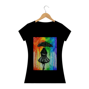 Nome do produtoCamisa Feminina Girl and Umbrella