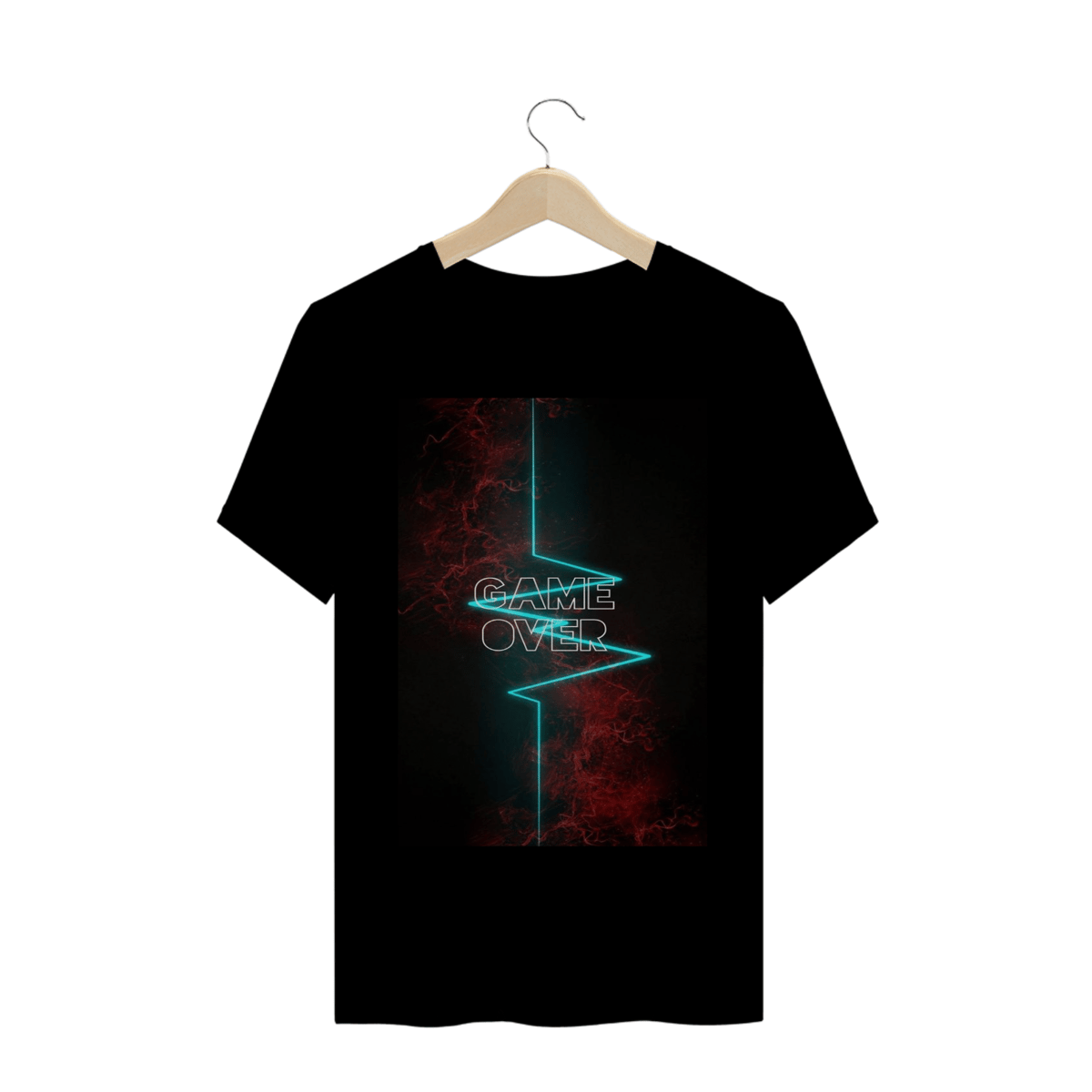 Nome do produto: Camisa Masculina Game Over