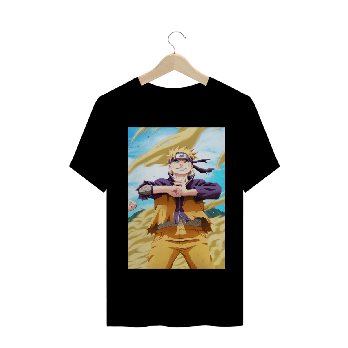 Nome do produto: Camisa Masculina Naruto Shippuden
