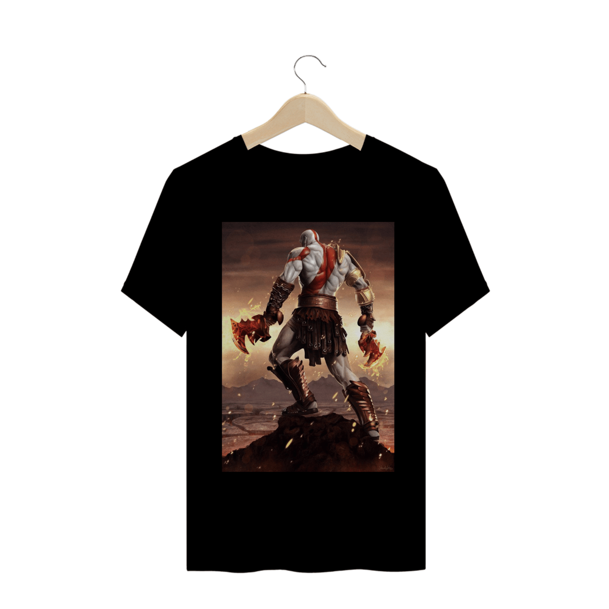 Nome do produto: Camisa Masculina God of War