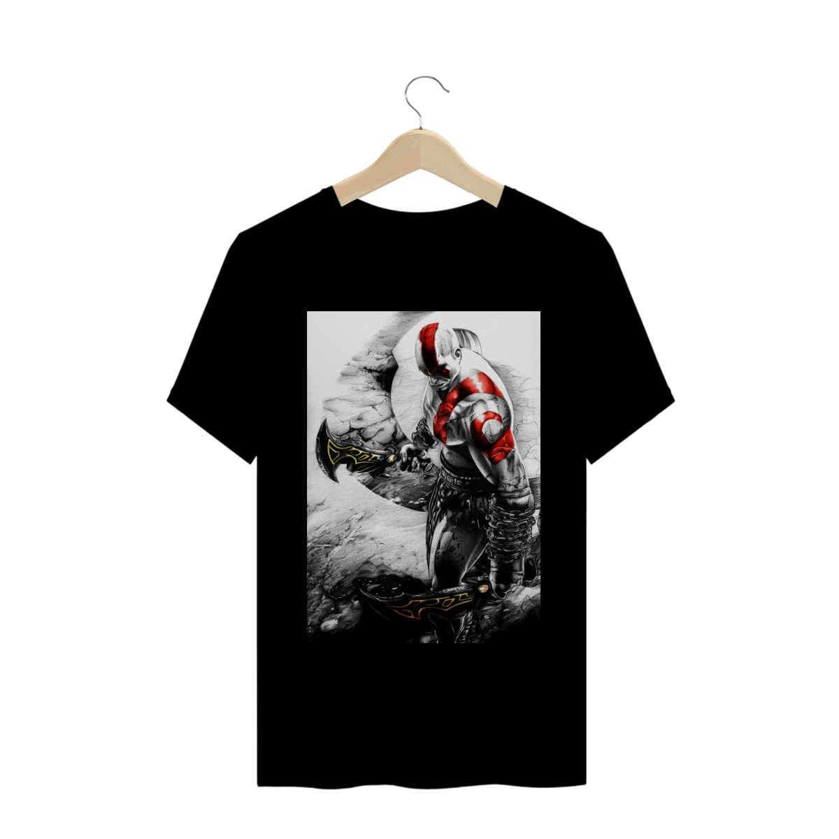 Nome do produto: Camisa Masculina God of War