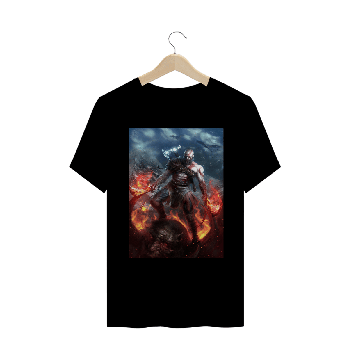 Nome do produto: Camisa Masculina God of War