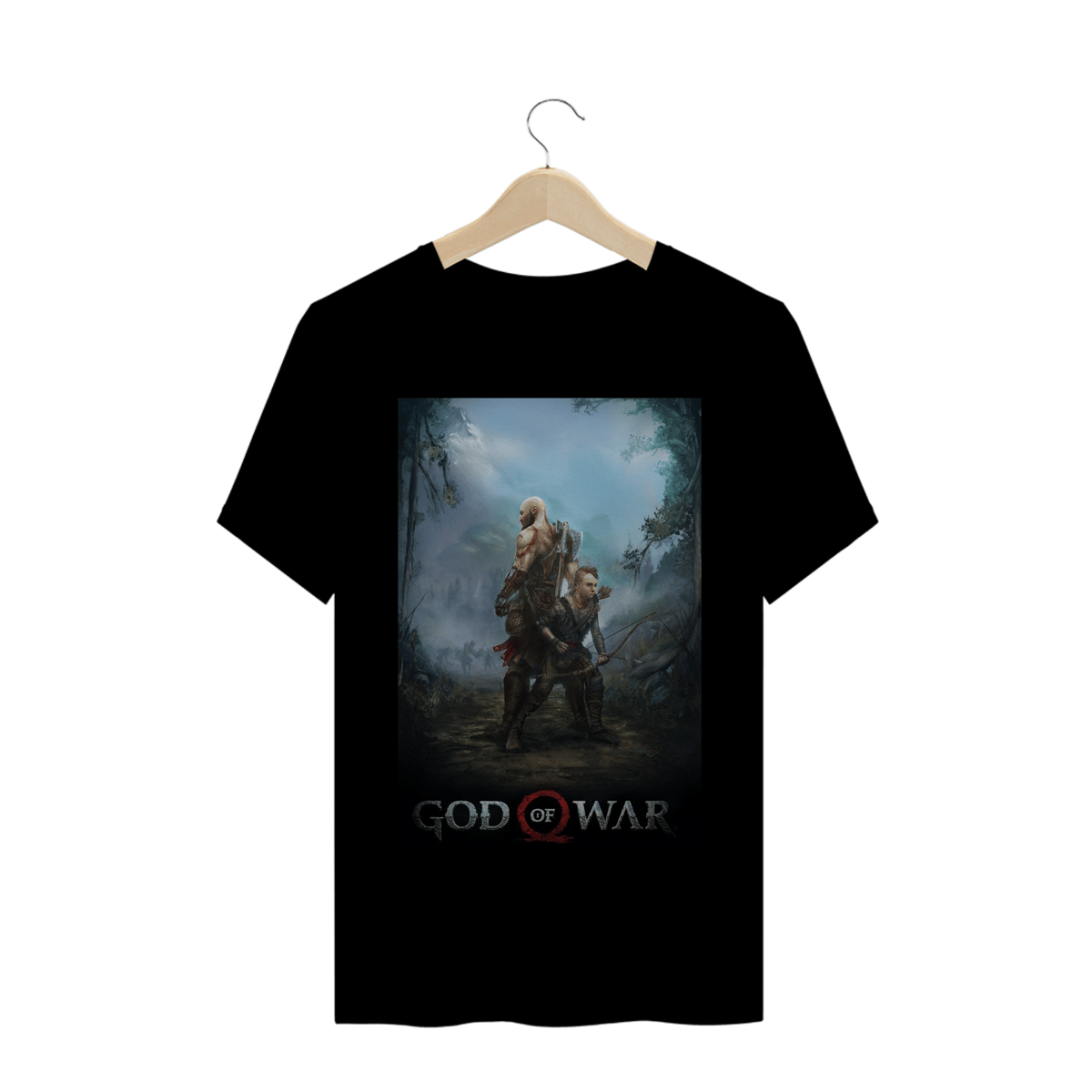 Nome do produto: Camisa Masculina God of War