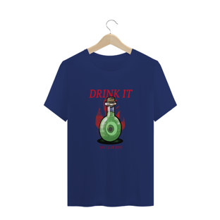 Nome do produtoCAMISETA PLUS SIZE DRINK IT UNISSEX