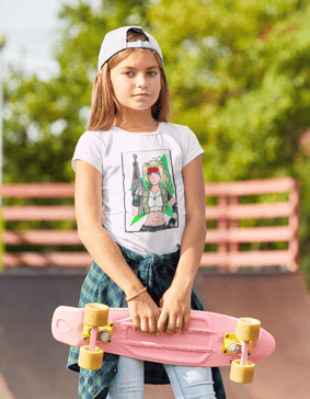 CAMISETA INFANTIL ATIRADORA