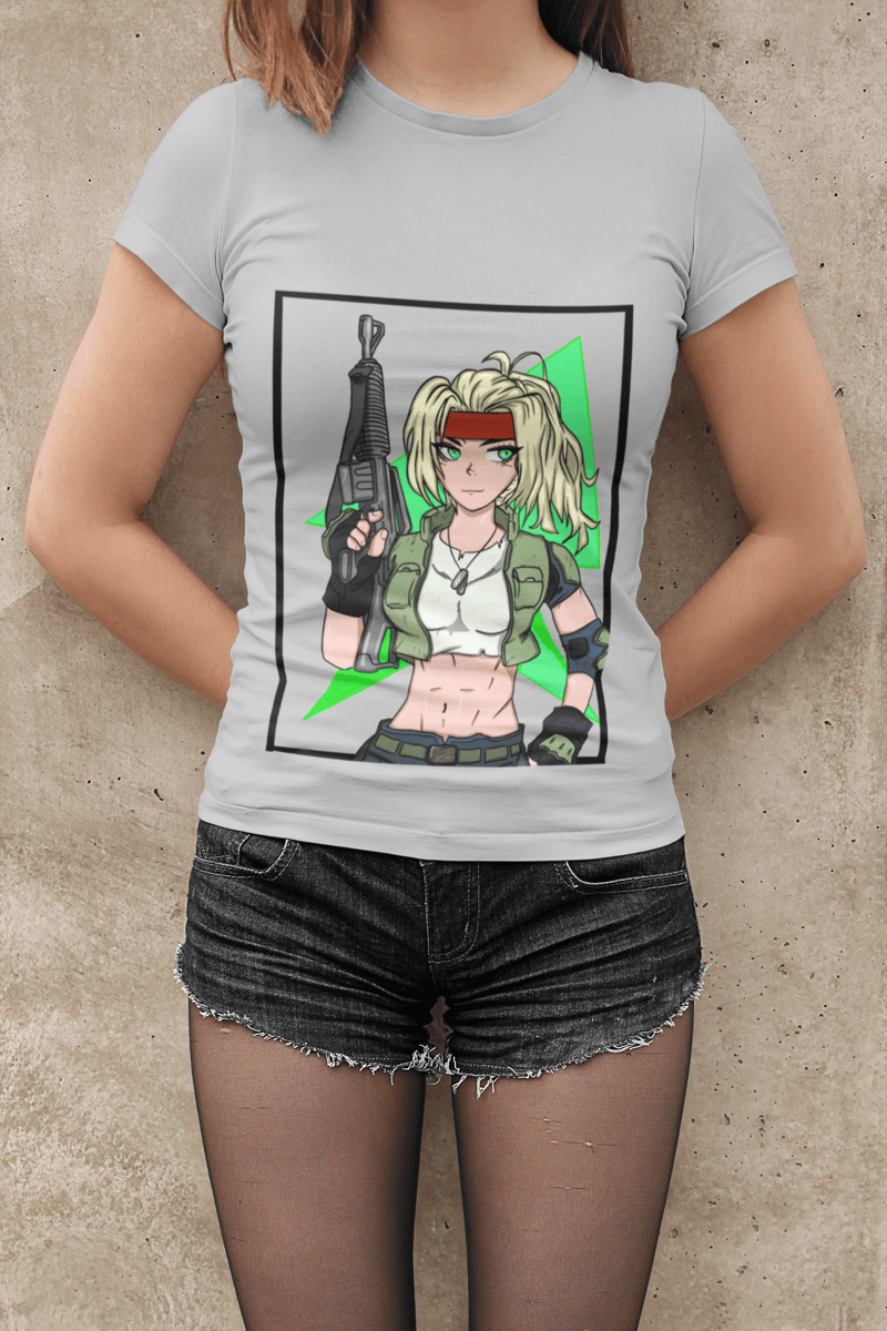 Nome do produto: Camiseta atiradora de elite