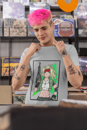 Camiseta Masculina Atiradora