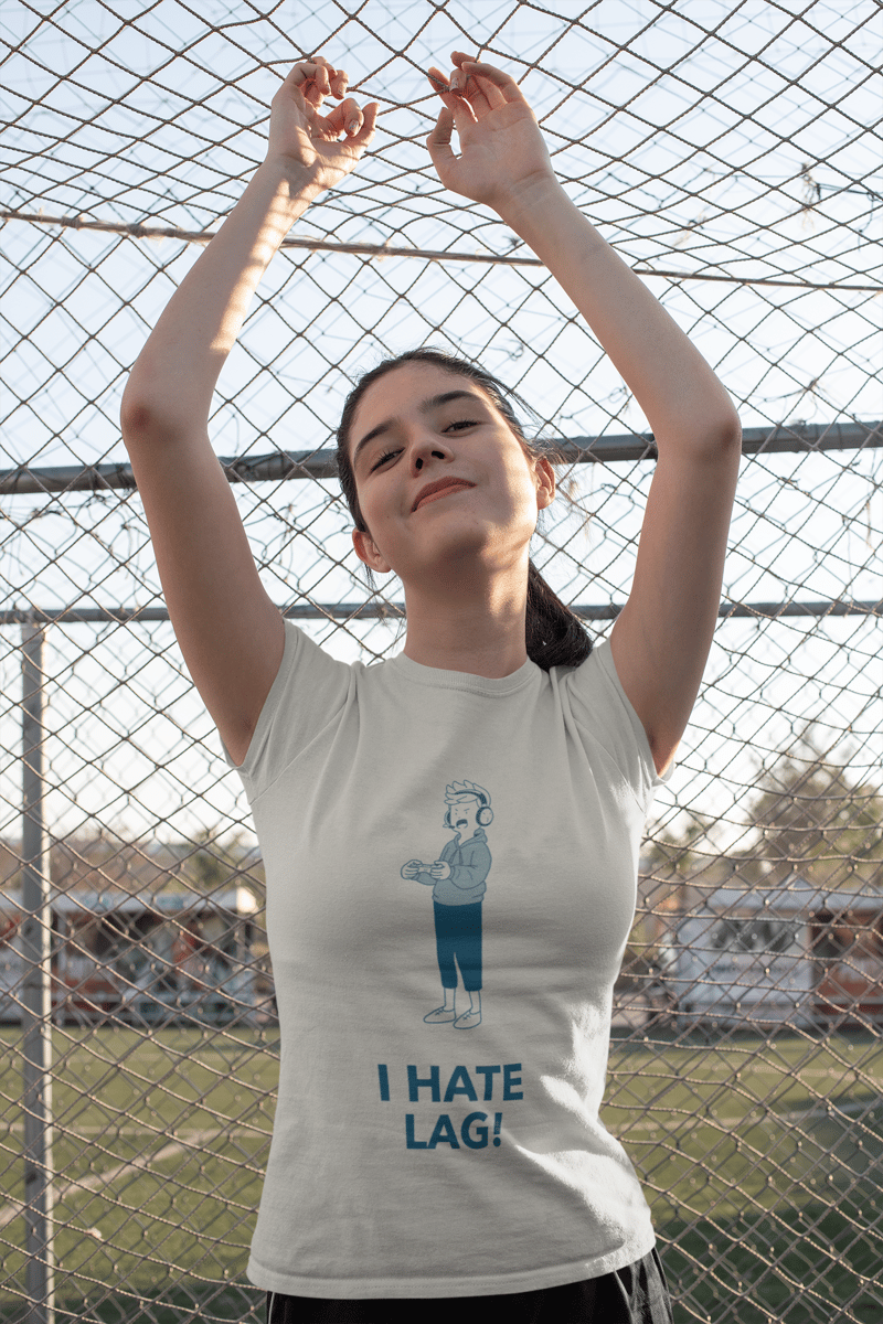 Nome do produto: CAMISETA I HATE LAG