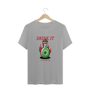 Nome do produtoCAMISETA PLUS SIZE DRINK IT UNISSEX