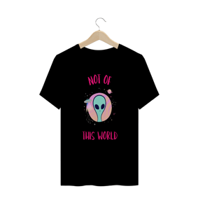 CAMISETA PLUS SIZE ALIEN