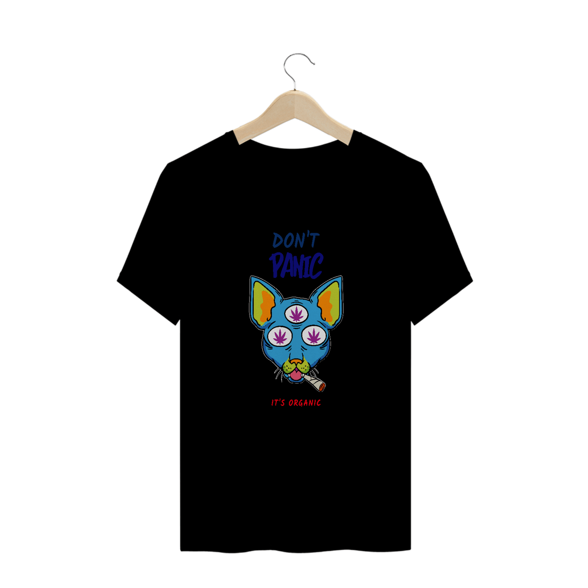 Nome do produto: CAMISETA PLUS SIZE PANIC UNISSEX
